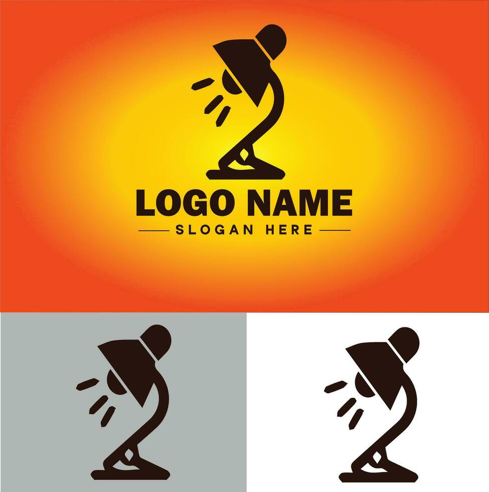 Lampe Logo Birne Licht Symbol Unternehmen Marke Geschäft Logo Vorlage editierbar Vektor