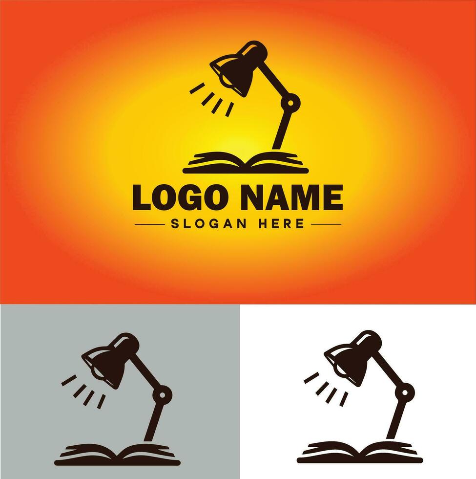 Lampe Logo Birne Licht Symbol Unternehmen Marke Geschäft Logo Vorlage editierbar Vektor