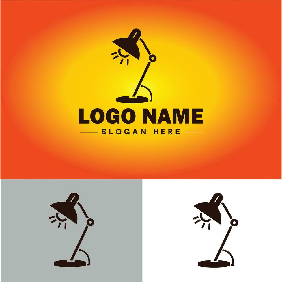 Lampe Logo Birne Licht Symbol Unternehmen Marke Geschäft Logo Vorlage editierbar Vektor