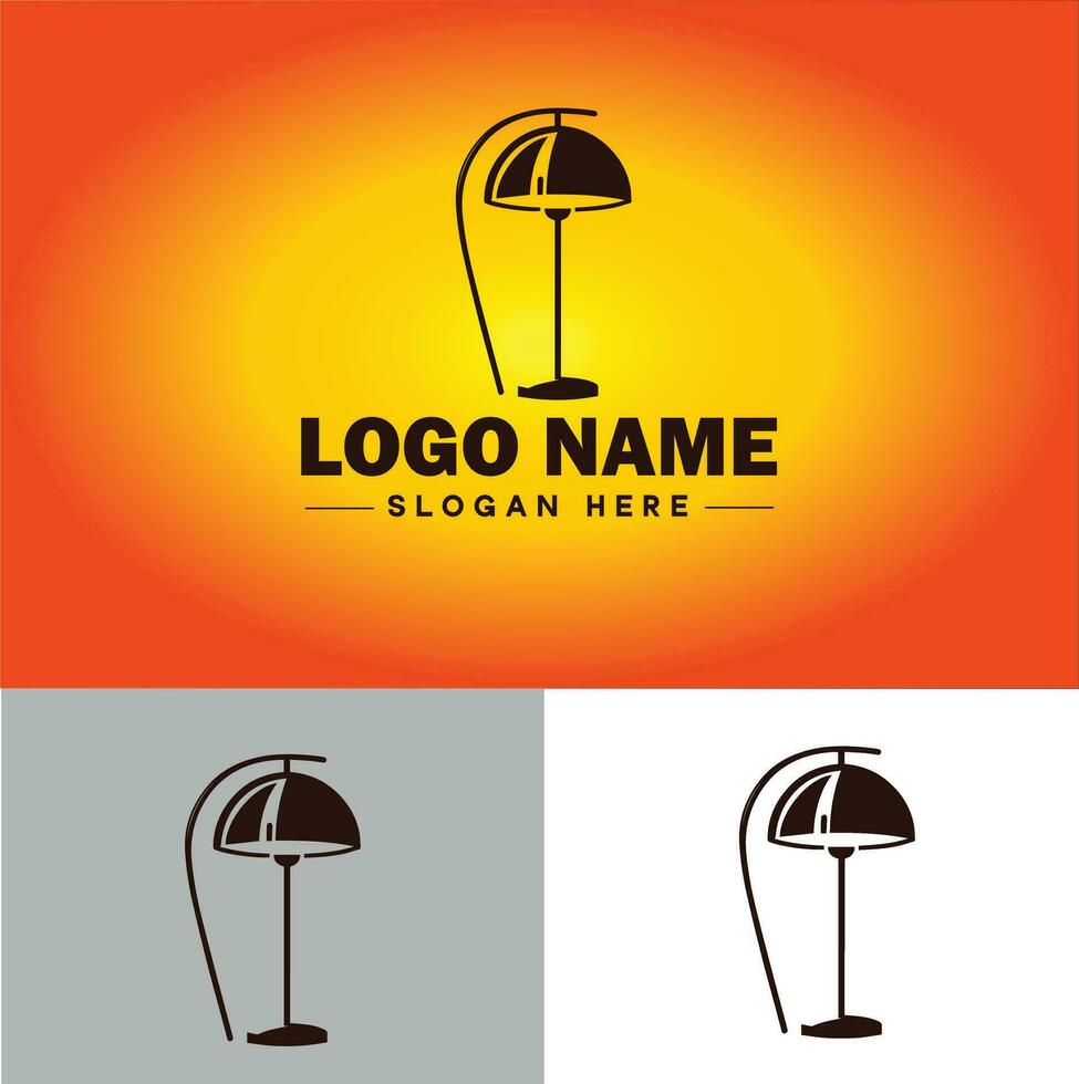 Lampe Logo Birne Licht Symbol Unternehmen Marke Geschäft Logo Vorlage editierbar Vektor