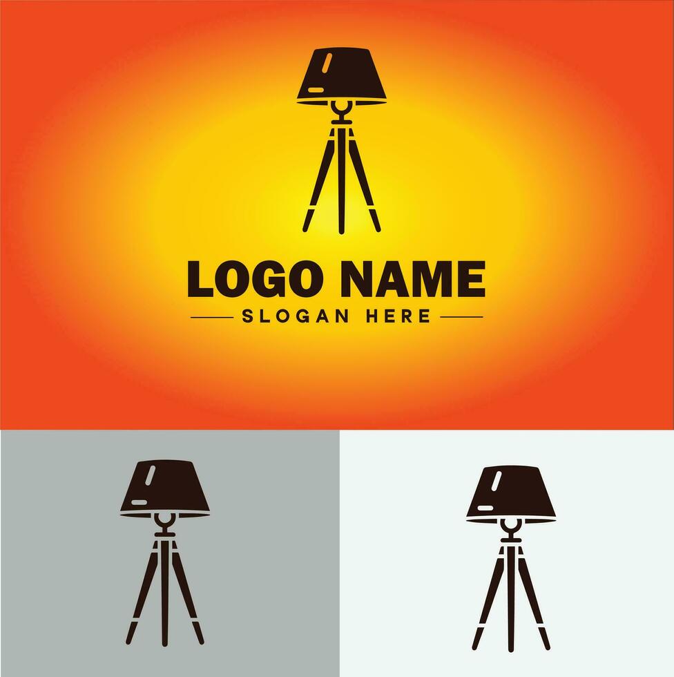 Lampe Logo Birne Licht Symbol Unternehmen Marke Geschäft Logo Vorlage editierbar Vektor