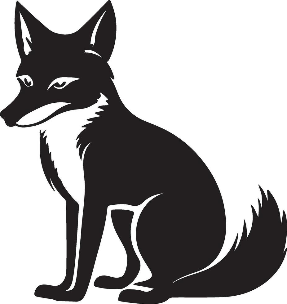 Fuchs Vektor Kunst Symbol Illustration