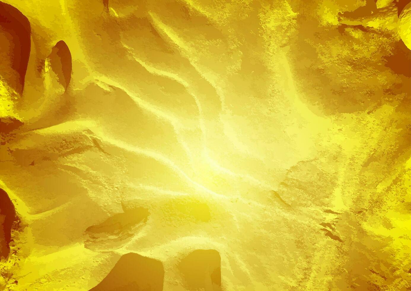 Gelb golden Grunge Sand Textur abstrakt Hintergrund vektor