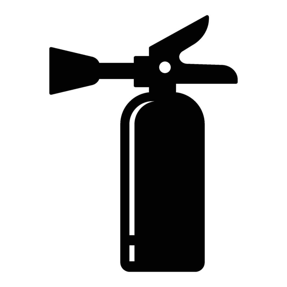 brand eldsläckare ikon för grafisk och webb design vektor
