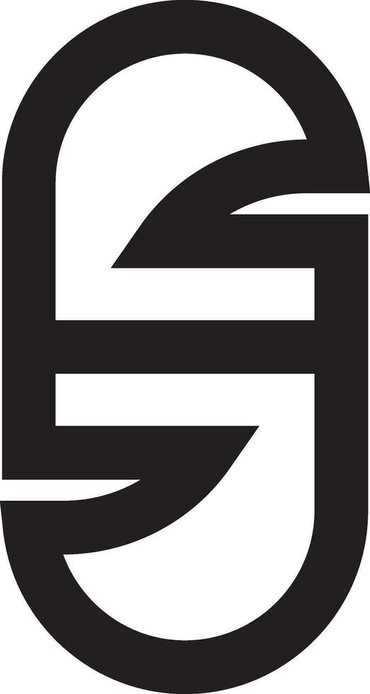 första brev logotyp vektor element