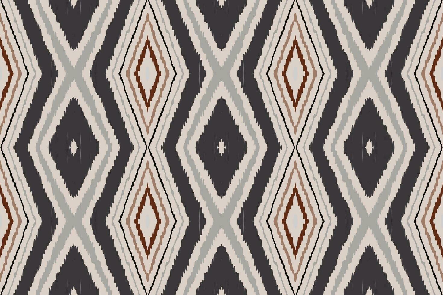 ikat blommig paisley broderi på vit bakgrund.geometrisk etnisk orientalisk mönster traditionell.aztec stil abstrakt vektor illustration.design för textur, tyg, kläder, inslagning, dekoration, sarong.