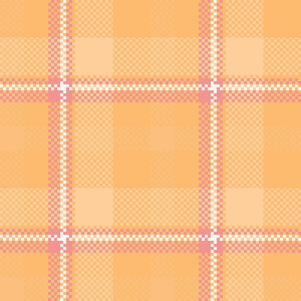 Plaid Muster nahtlos. Prüfer Muster Vorlage zum Design Ornament. nahtlos Stoff Textur. vektor