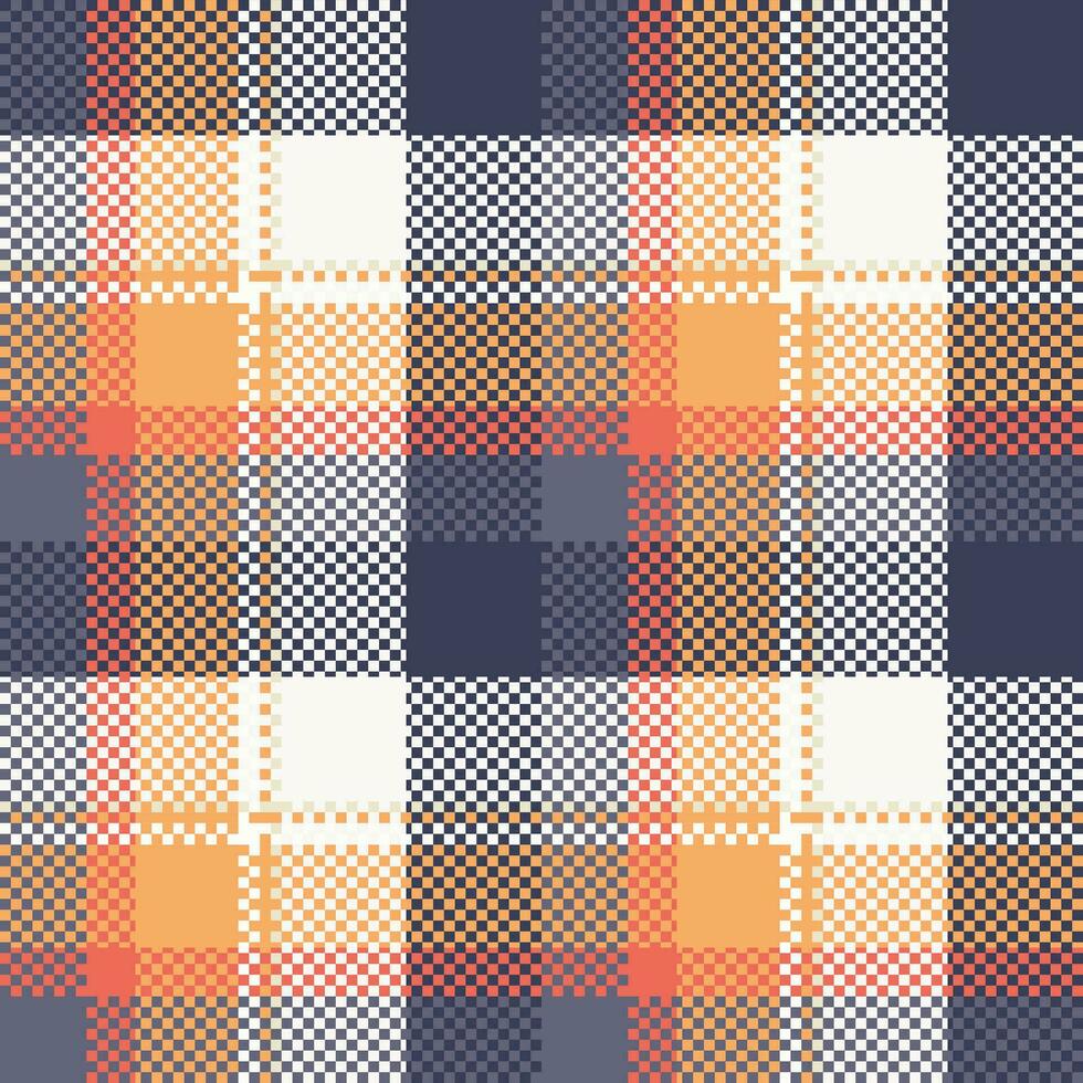 Plaid Muster nahtlos. klassisch Plaid Tartan Vorlage zum Design Ornament. nahtlos Stoff Textur. vektor