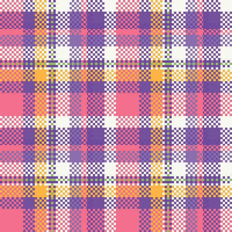 schottisch Tartan Muster. Tartan Plaid Vektor nahtlos Muster. nahtlos Tartan Illustration Vektor einstellen zum Schal, Decke, andere modern Frühling Sommer- Herbst Winter Urlaub Stoff drucken.