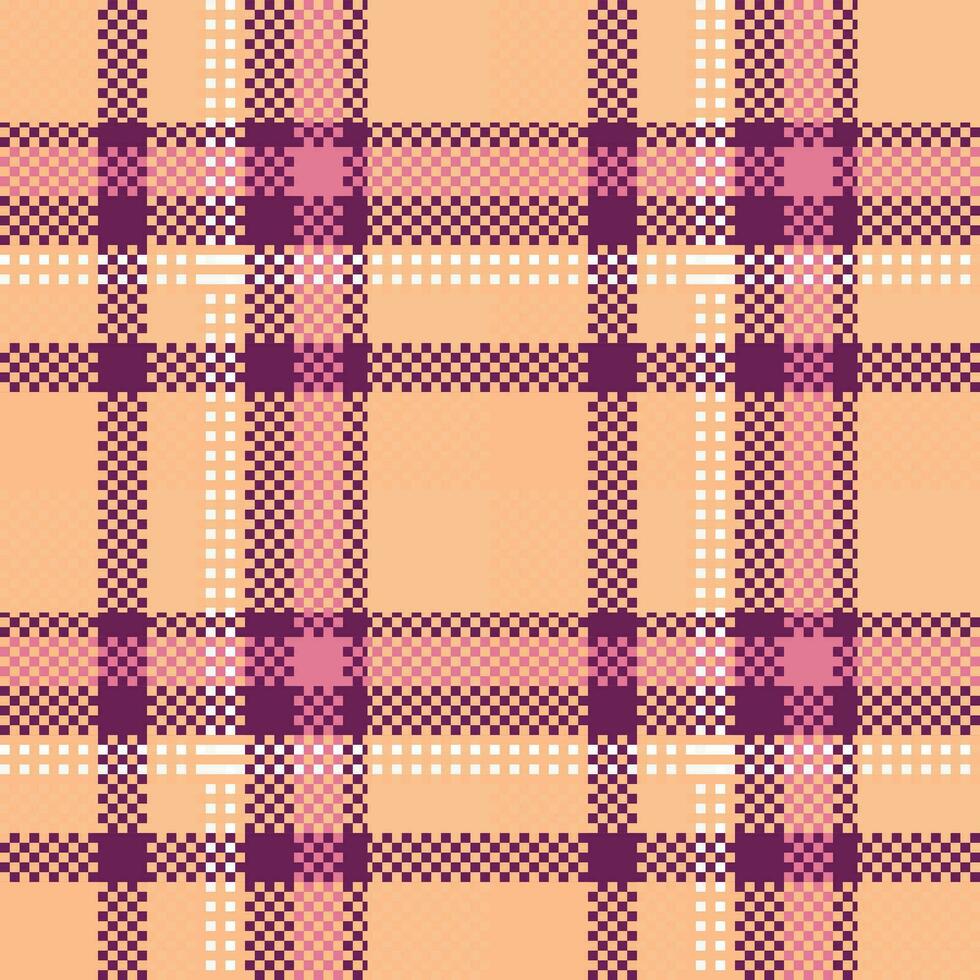 schottisch Tartan nahtlos Muster. kariert Muster nahtlos nahtlos Tartan Illustration Vektor einstellen zum Schal, Decke, andere modern Frühling Sommer- Herbst Winter Urlaub Stoff drucken.