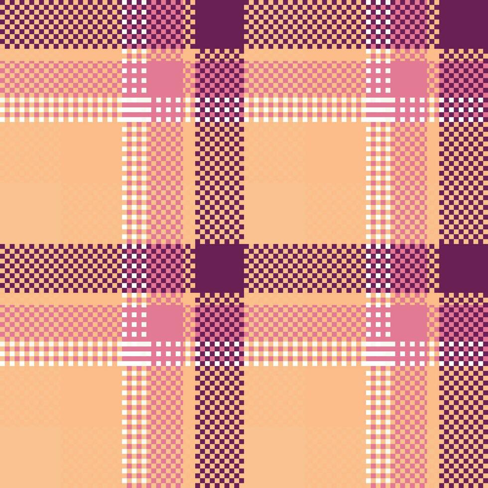 schottisch Tartan nahtlos Muster. Plaid Muster nahtlos zum Hemd Druck, Kleidung, Kleider, Tischdecken, Decken, Bettwäsche, Papier, Steppdecke, Stoff und andere Textil- Produkte. vektor