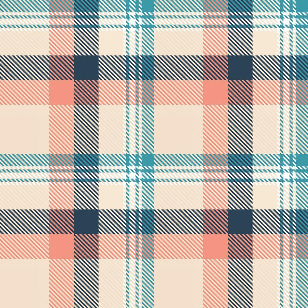 Tartan Plaid Muster nahtlos. Prüfer Muster. zum Schal, Kleid, Rock, andere modern Frühling Herbst Winter Mode Textil- Design. vektor