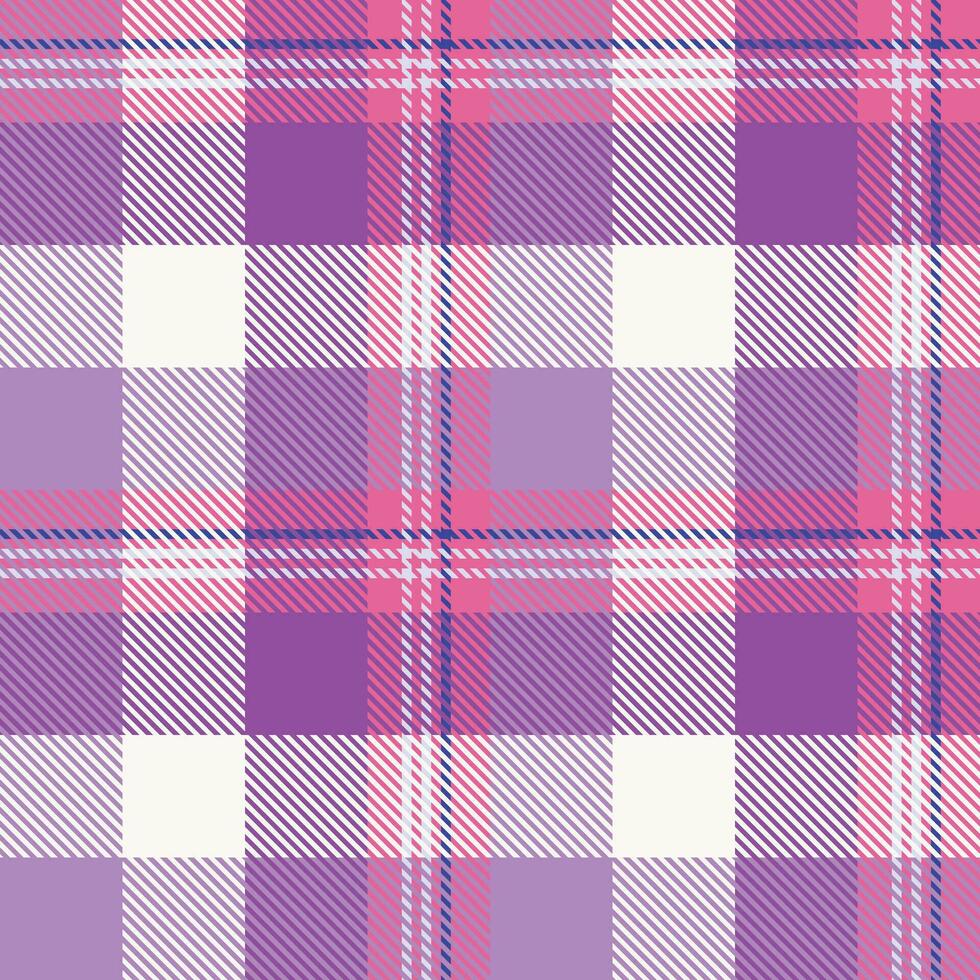 schottisch Tartan Plaid nahtlos Muster, Plaid Muster nahtlos. zum Schal, Kleid, Rock, andere modern Frühling Herbst Winter Mode Textil- Design. vektor