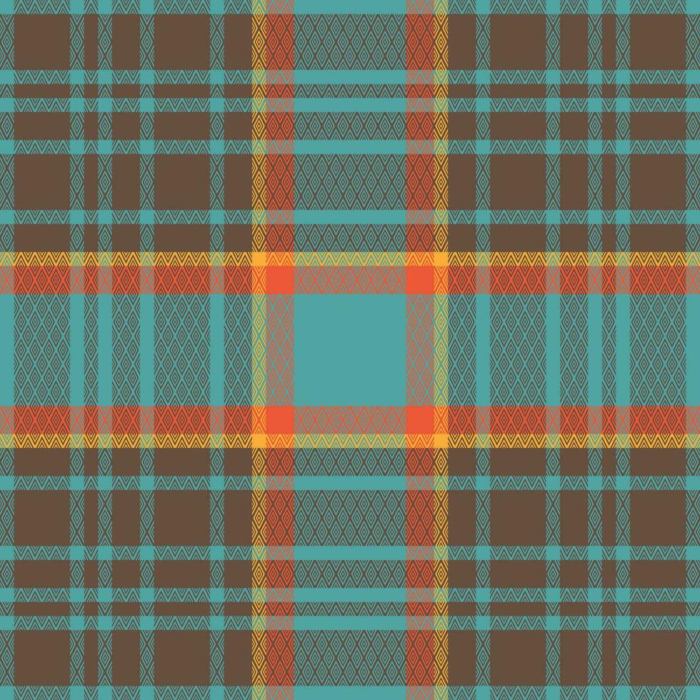 tartan mönster sömlös. ljuv checkerboard mönster traditionell skott vävd tyg. skogsarbetare skjorta flanell textil. mönster bricka swatch ingår. vektor