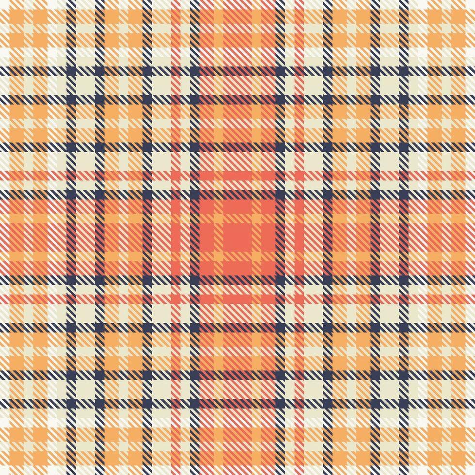 Plaid Muster nahtlos. Tartan nahtlos Muster Vorlage zum Design Ornament. nahtlos Stoff Textur. vektor