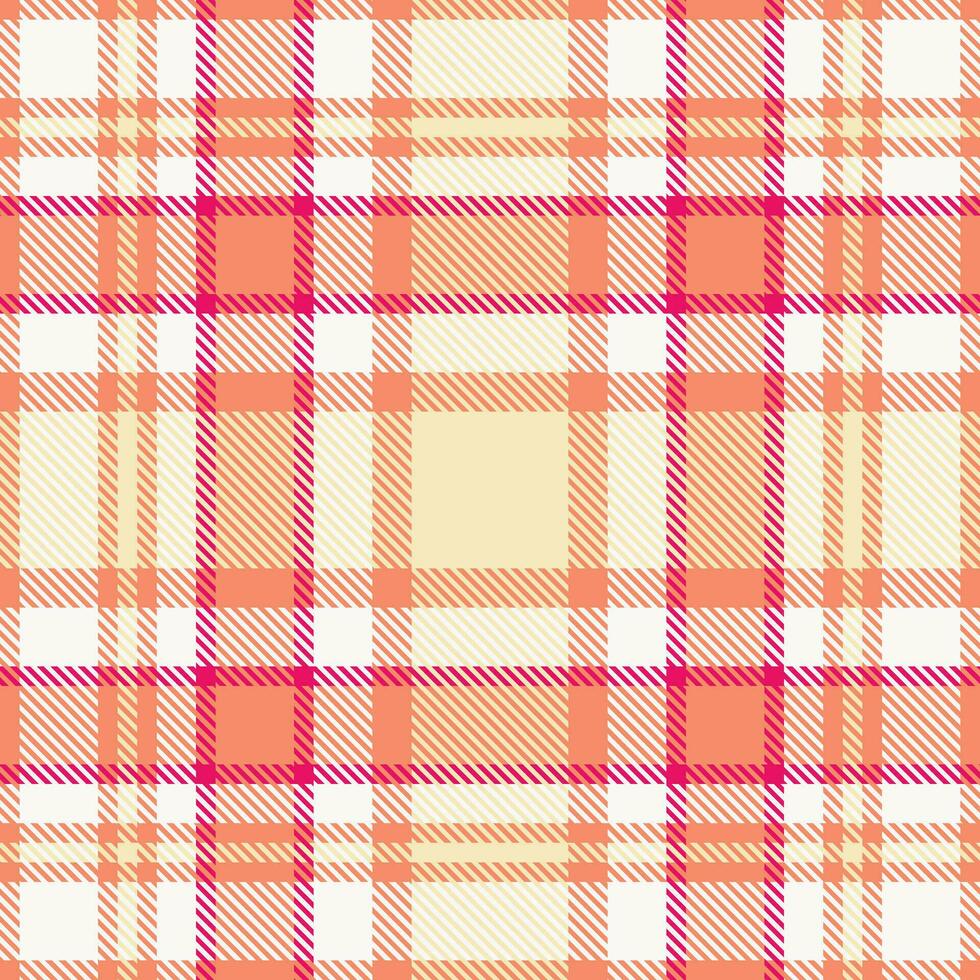 Plaid Muster nahtlos. traditionell schottisch kariert Hintergrund. Vorlage zum Design Ornament. nahtlos Stoff Textur. vektor