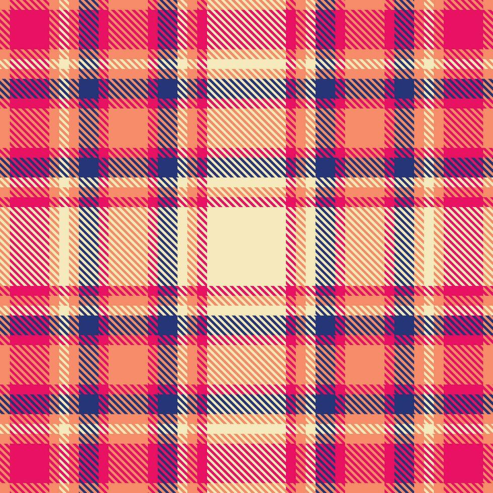 Plaid Muster nahtlos. klassisch schottisch Tartan Design. Vorlage zum Design Ornament. nahtlos Stoff Textur. vektor