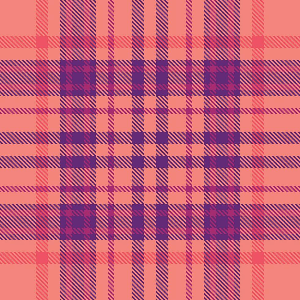 Plaid Muster nahtlos. traditionell schottisch kariert Hintergrund. Vorlage zum Design Ornament. nahtlos Stoff Textur. vektor