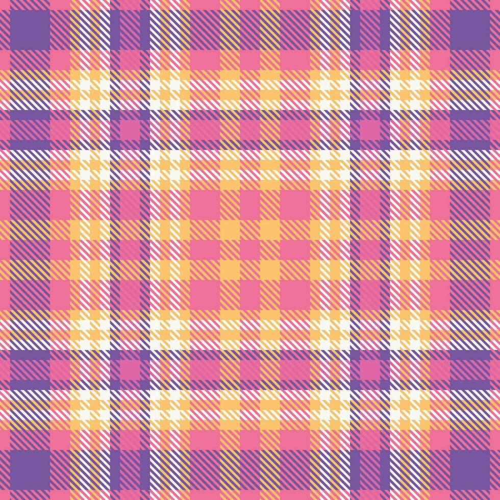 tartan pläd vektor sömlös mönster. pläd mönster sömlös. traditionell skott vävd tyg. skogsarbetare skjorta flanell textil. mönster bricka swatch ingår.