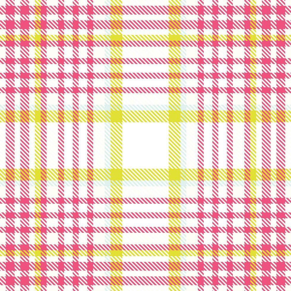 Tartan Plaid nahtlos Muster. Gingham Muster. Vorlage zum Design Ornament. nahtlos Stoff Textur. Vektor Illustration