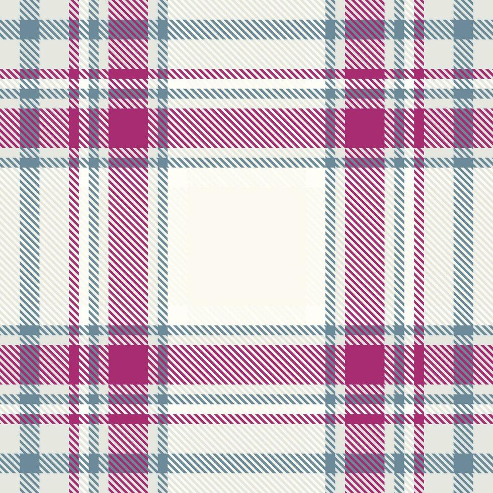 Tartan Plaid Muster nahtlos. Gingham Muster. zum Schal, Kleid, Rock, andere modern Frühling Herbst Winter Mode Textil- Design. vektor