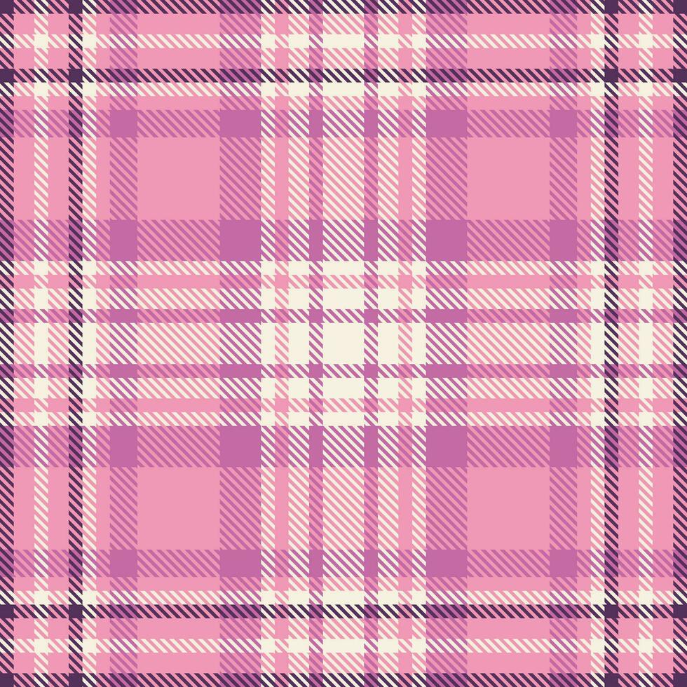 skott tartan pläd sömlös mönster, gingham mönster. traditionell skott vävd tyg. skogsarbetare skjorta flanell textil. mönster bricka swatch ingår. vektor