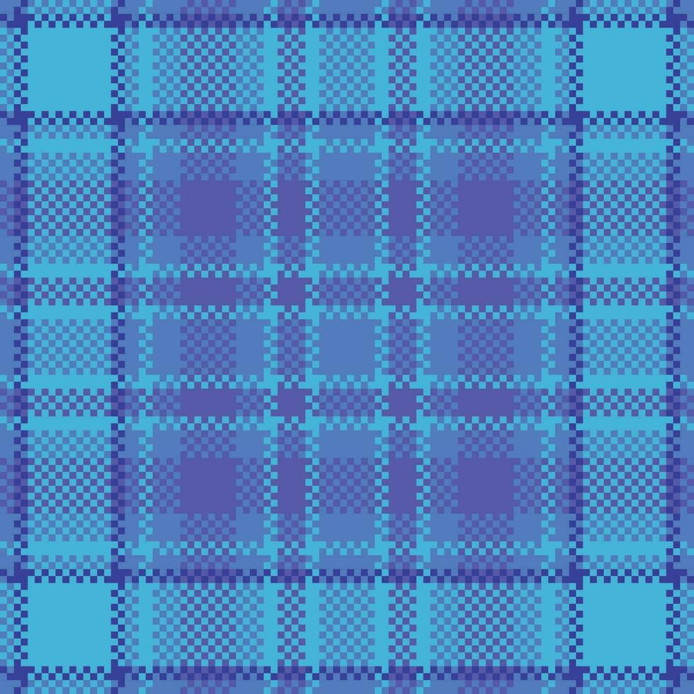 kariert Muster nahtlos. klassisch Plaid Tartan traditionell schottisch gewebte Stoff. Holzfäller Hemd Flanell Textil. Muster Fliese Swatch inbegriffen. vektor