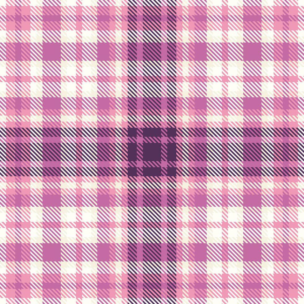 skott tartan pläd sömlös mönster, gingham mönster. för scarf, klänning, kjol, Övrig modern vår höst vinter- mode textil- design. vektor