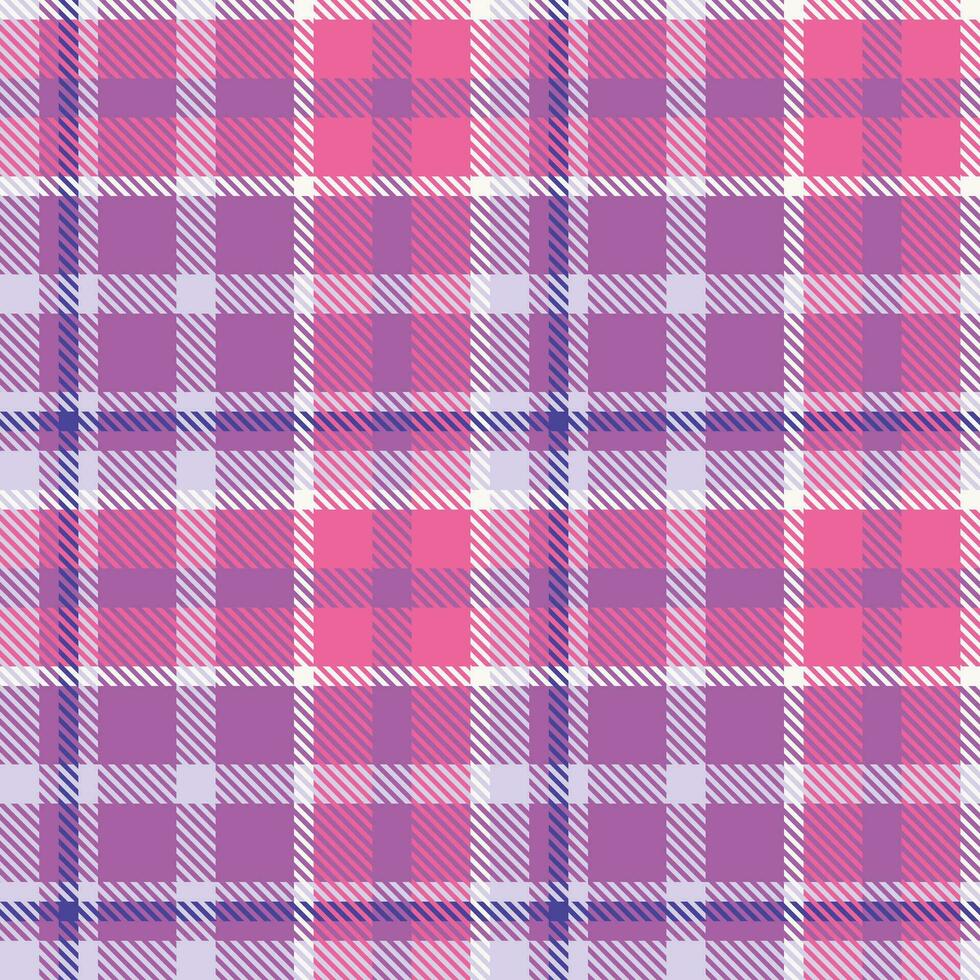 Plaid Muster nahtlos. schottisch Tartan Muster zum Schal, Kleid, Rock, andere modern Frühling Herbst Winter Mode Textil- Design. vektor