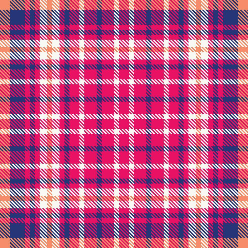 Plaid Muster nahtlos. schottisch Plaid, Vorlage zum Design Ornament. nahtlos Stoff Textur. vektor