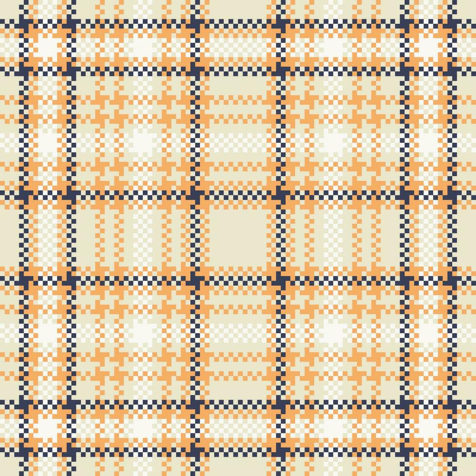 Plaid Muster nahtlos. Prüfer Muster zum Schal, Kleid, Rock, andere modern Frühling Herbst Winter Mode Textil- Design. vektor