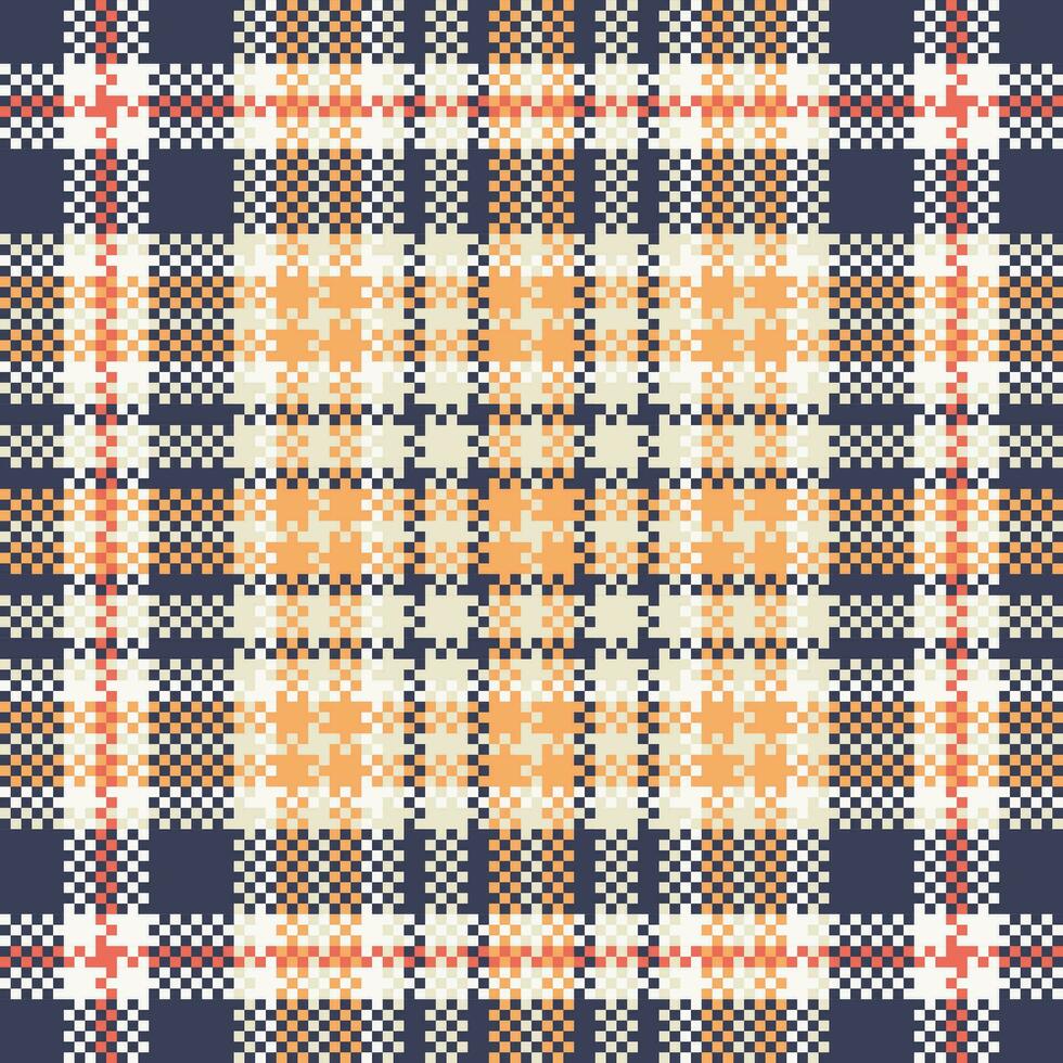 Plaid Muster nahtlos. Tartan nahtlos Muster Vorlage zum Design Ornament. nahtlos Stoff Textur. vektor