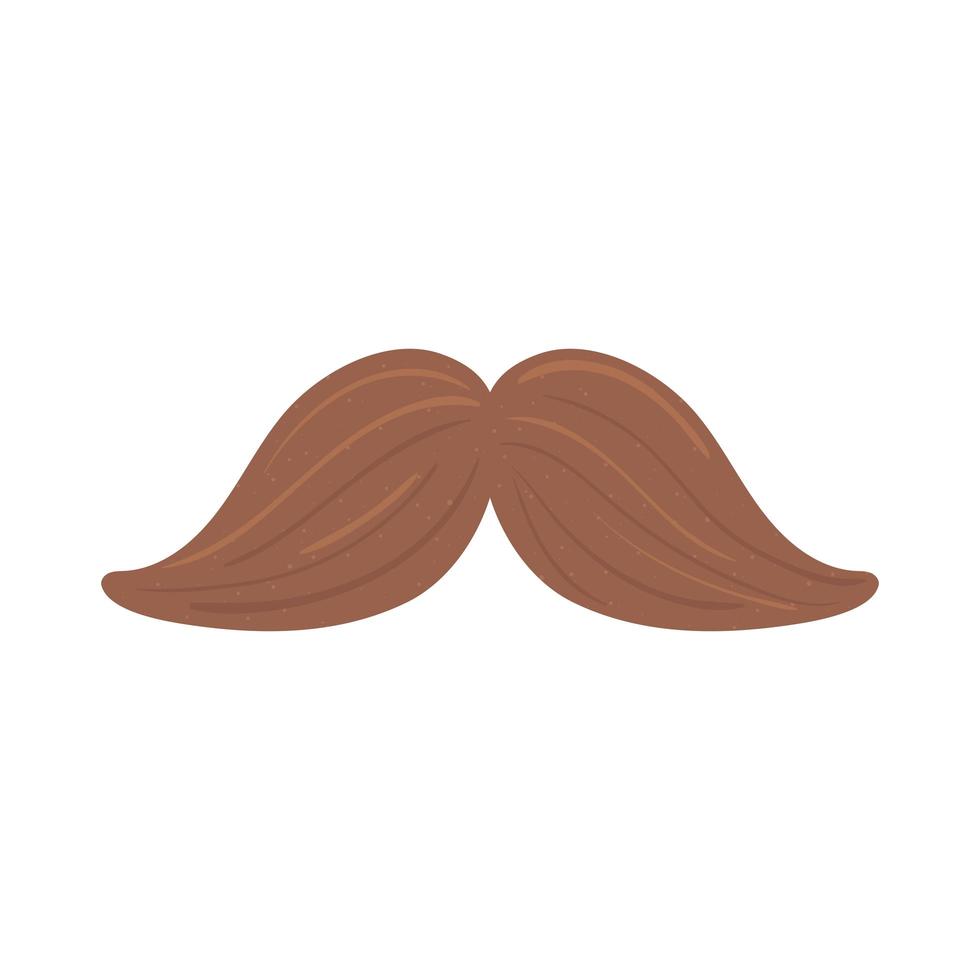 mustasch hipster trendig vektor