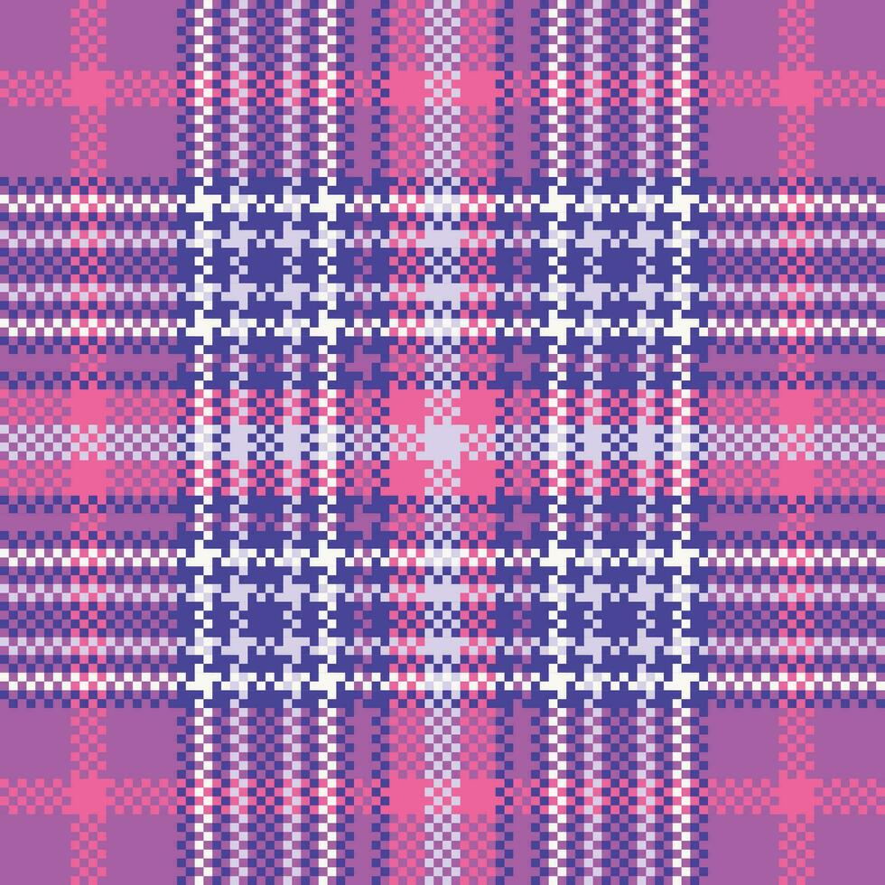 Plaid Muster nahtlos. klassisch Plaid Tartan Vorlage zum Design Ornament. nahtlos Stoff Textur. vektor