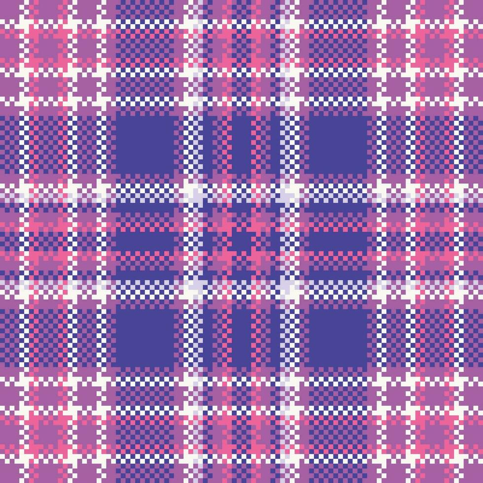 Plaid Muster nahtlos. klassisch Plaid Tartan zum Schal, Kleid, Rock, andere modern Frühling Herbst Winter Mode Textil- Design. vektor