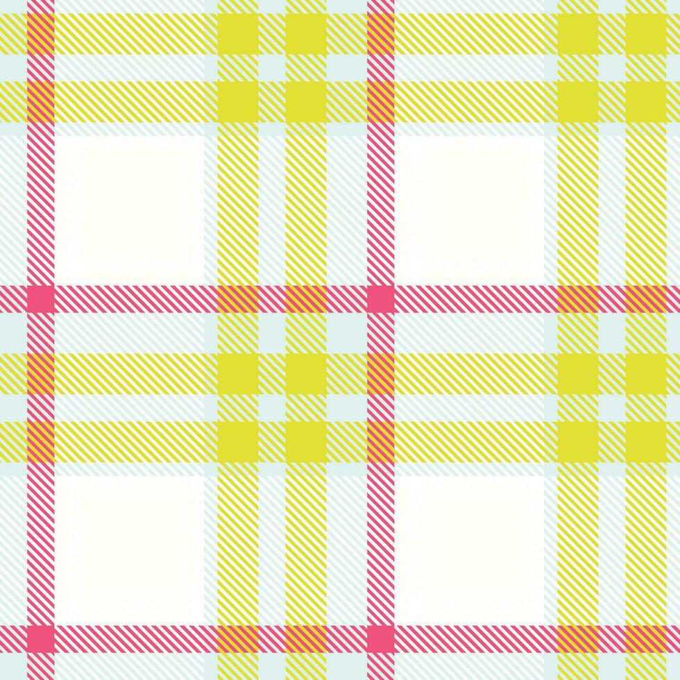 Tartan Plaid nahtlos Muster. Gingham Muster. traditionell schottisch gewebte Stoff. Holzfäller Hemd Flanell Textil. Muster Fliese Swatch inbegriffen. vektor