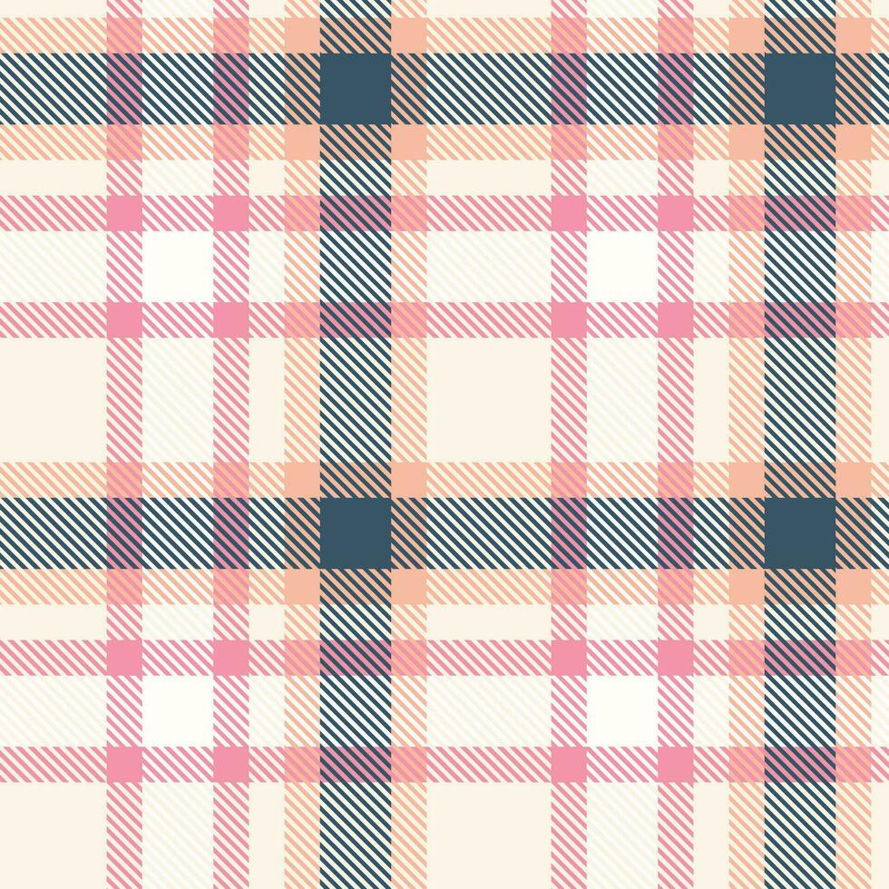 Tartan Plaid nahtlos Muster. schottisch Plaid, Vorlage zum Design Ornament. nahtlos Stoff Textur. Vektor Illustration