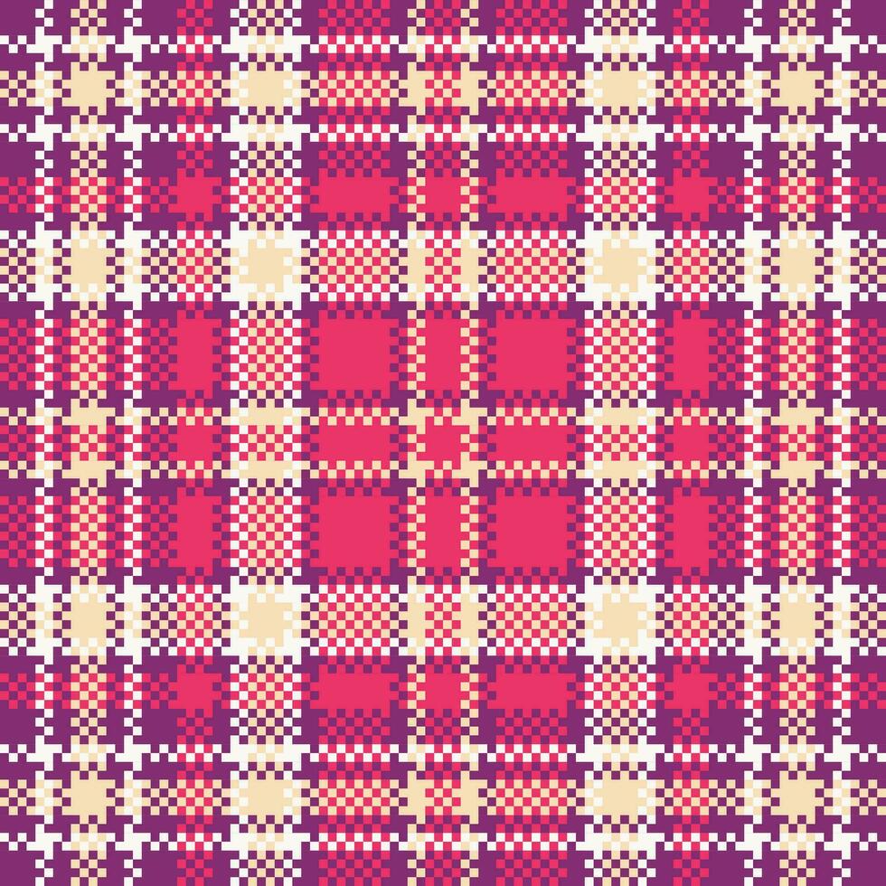 Plaid Muster nahtlos. Prüfer Muster zum Hemd Druck, Kleidung, Kleider, Tischdecken, Decken, Bettwäsche, Papier, Steppdecke, Stoff und andere Textil- Produkte. vektor