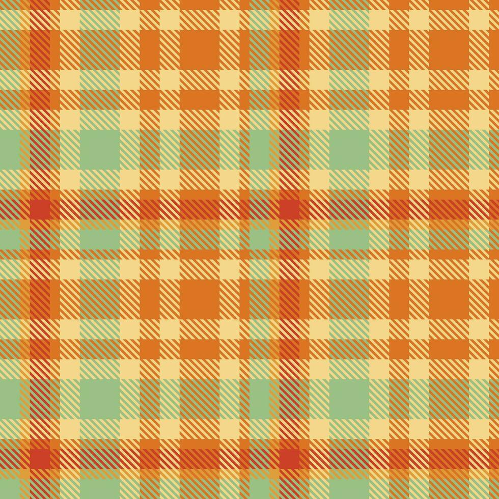 skott tartan pläd sömlös mönster, gingham mönster. traditionell skott vävd tyg. skogsarbetare skjorta flanell textil. mönster bricka swatch ingår. vektor