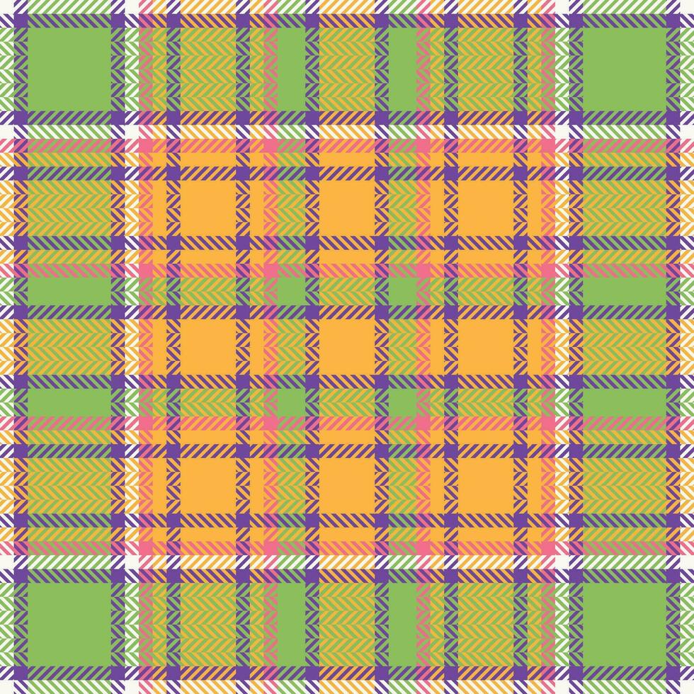 Plaid Muster nahtlos. Tartan nahtlos Muster Vorlage zum Design Ornament. nahtlos Stoff Textur. vektor