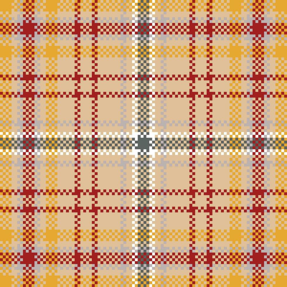 tartan mönster sömlös. abstrakt kolla upp pläd mönster traditionell skott vävd tyg. skogsarbetare skjorta flanell textil. mönster bricka swatch ingår. vektor