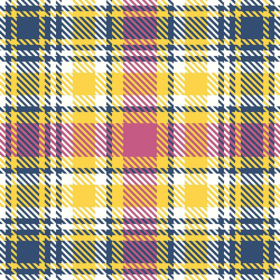 tartan pläd mönster sömlös. traditionell skott rutig bakgrund. mall för design prydnad. sömlös tyg textur. vektor illustration