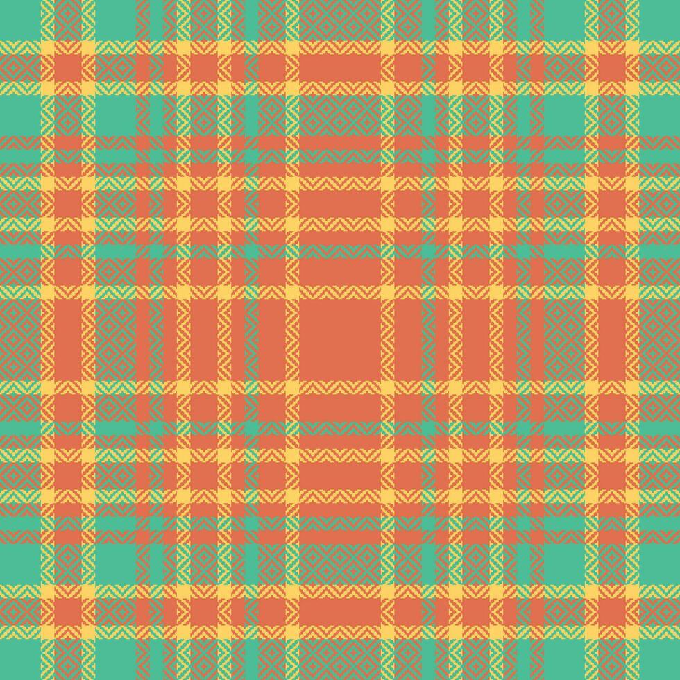 skott tartan pläd sömlös mönster, klassisk pläd tartan. traditionell skott vävd tyg. skogsarbetare skjorta flanell textil. mönster bricka swatch ingår. vektor