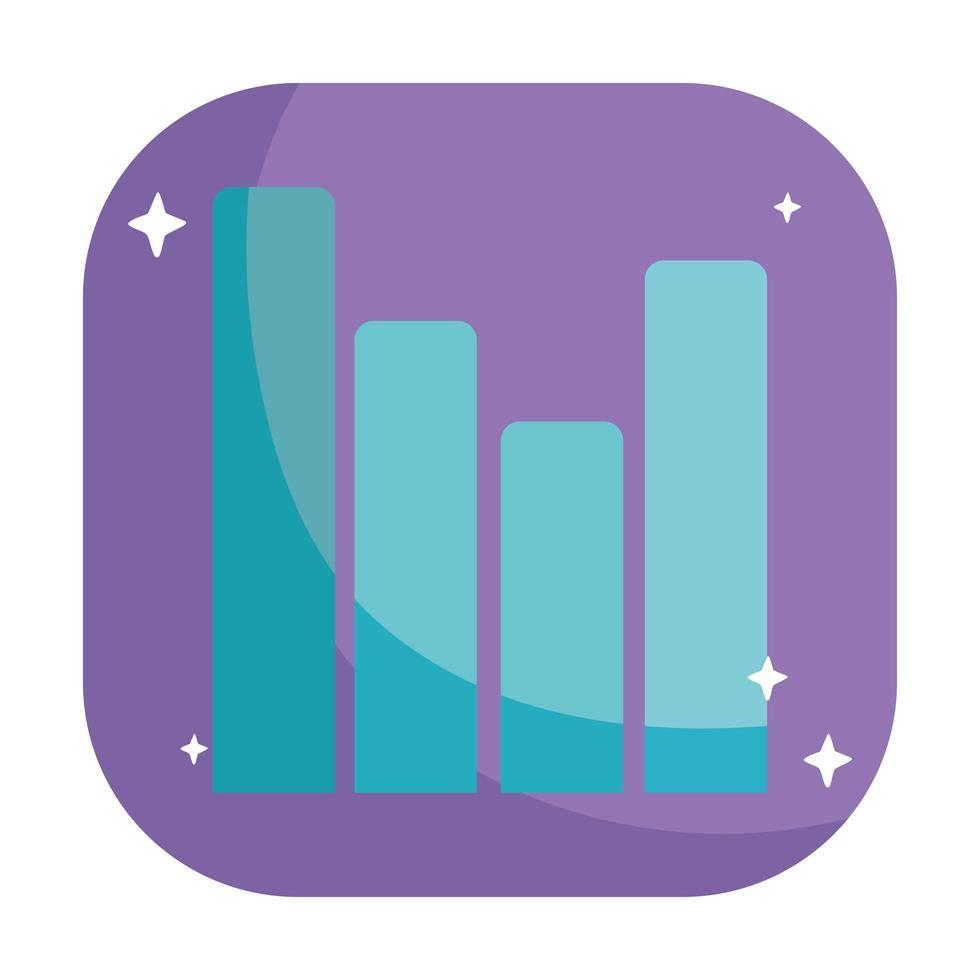 Business-Chart-Netzwerk vektor