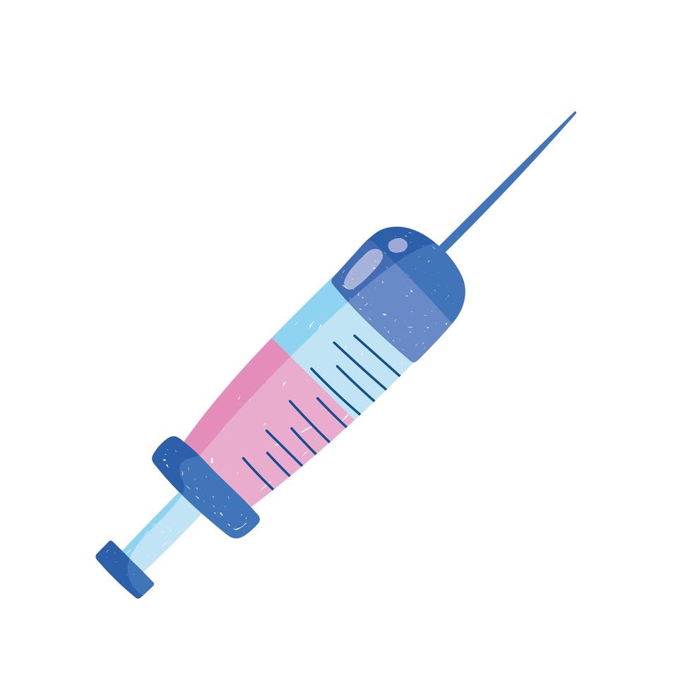 Impfinjektion medizinisch vektor