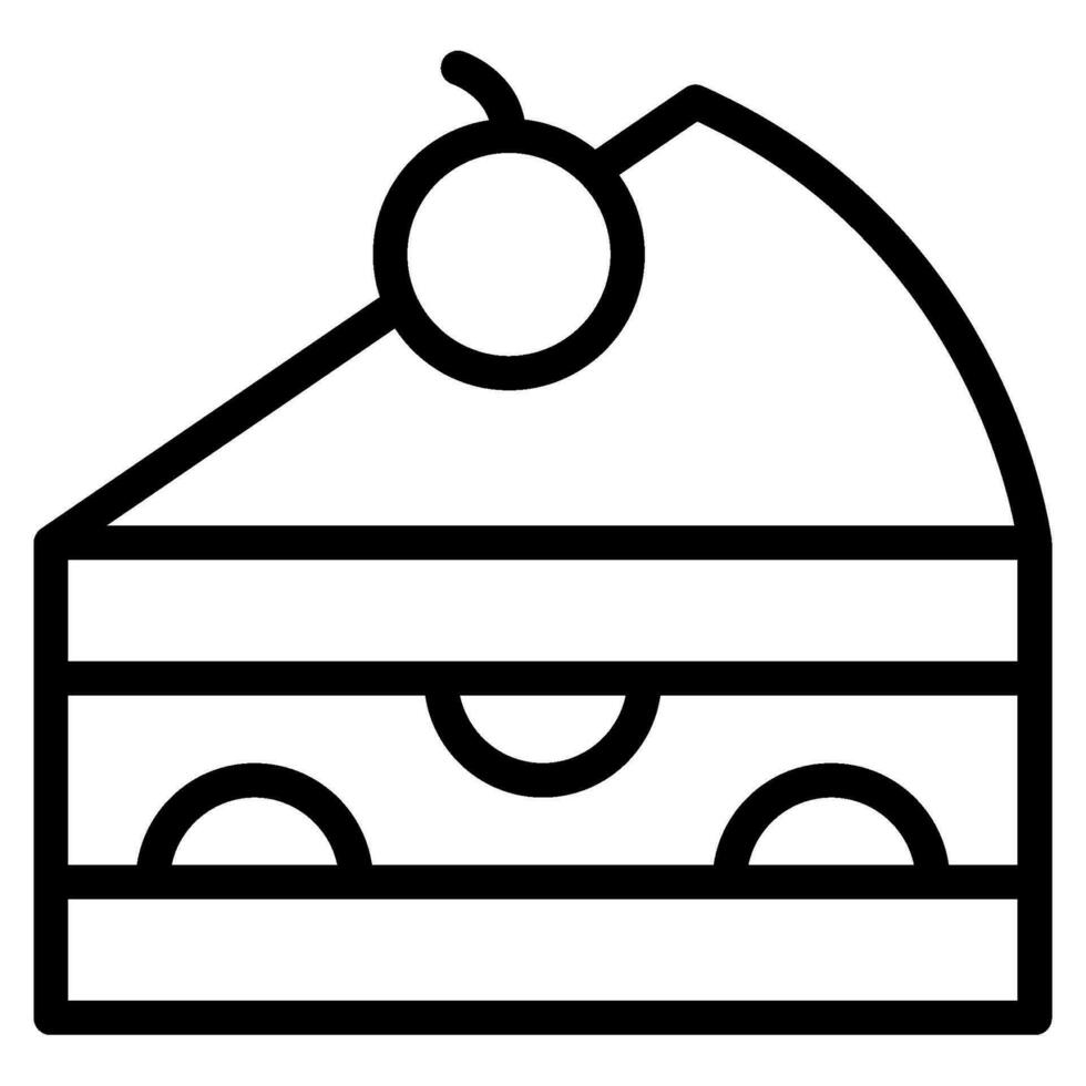 Kuchen Objekt Illustration vektor