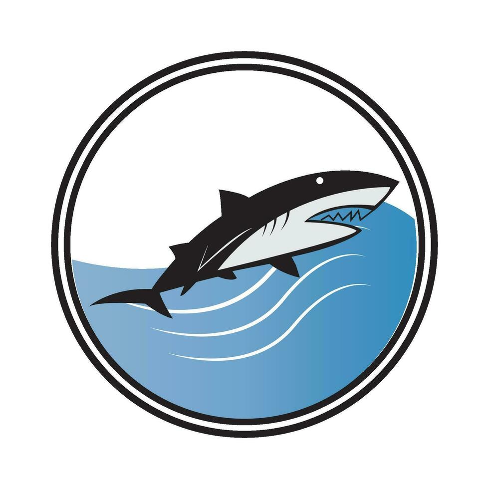 Fisch Symbol Logo Vektor Design Vorlage