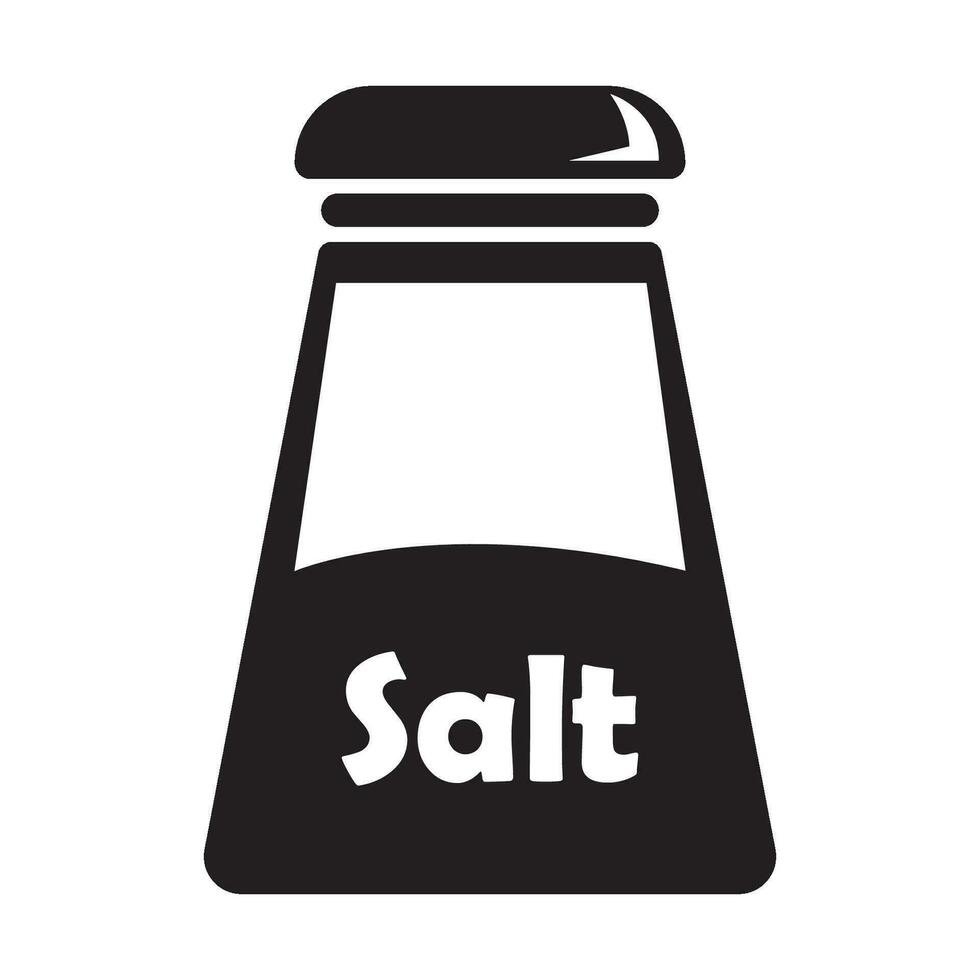salt ikon logotyp vektor design mall