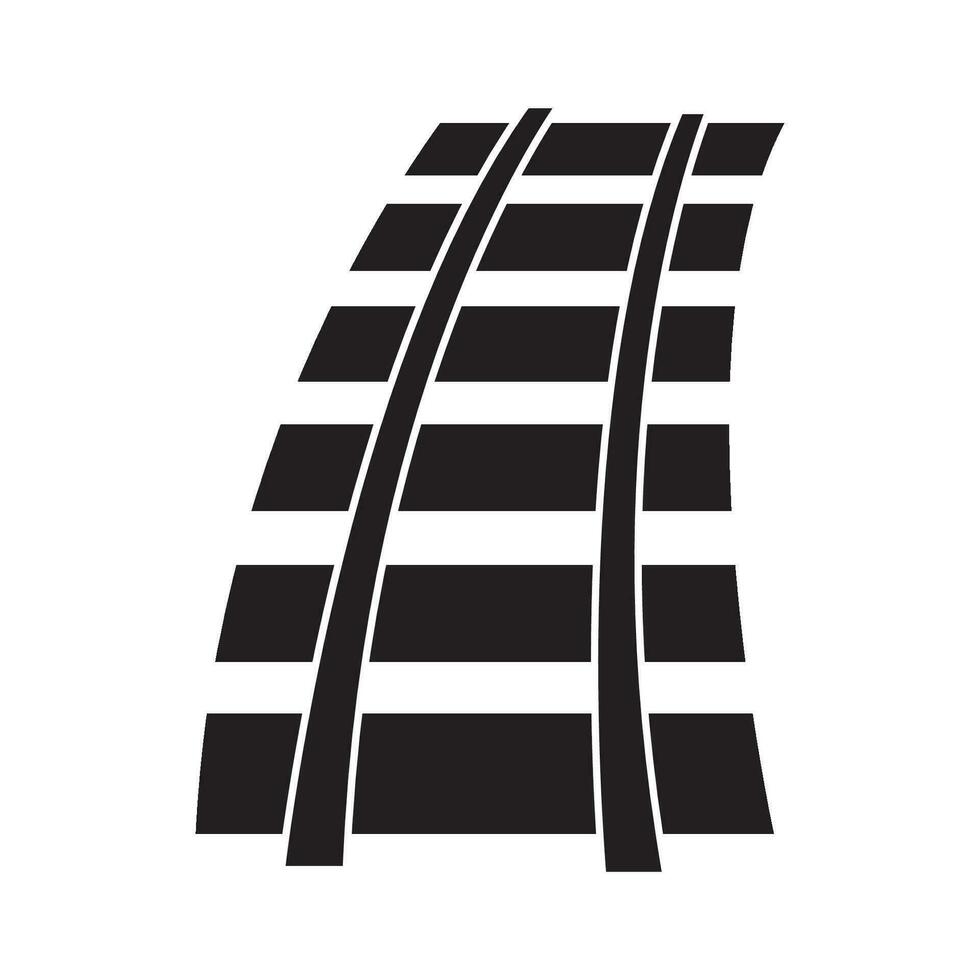 Eisenbahnen Symbol Logo Vektor Design Vorlage