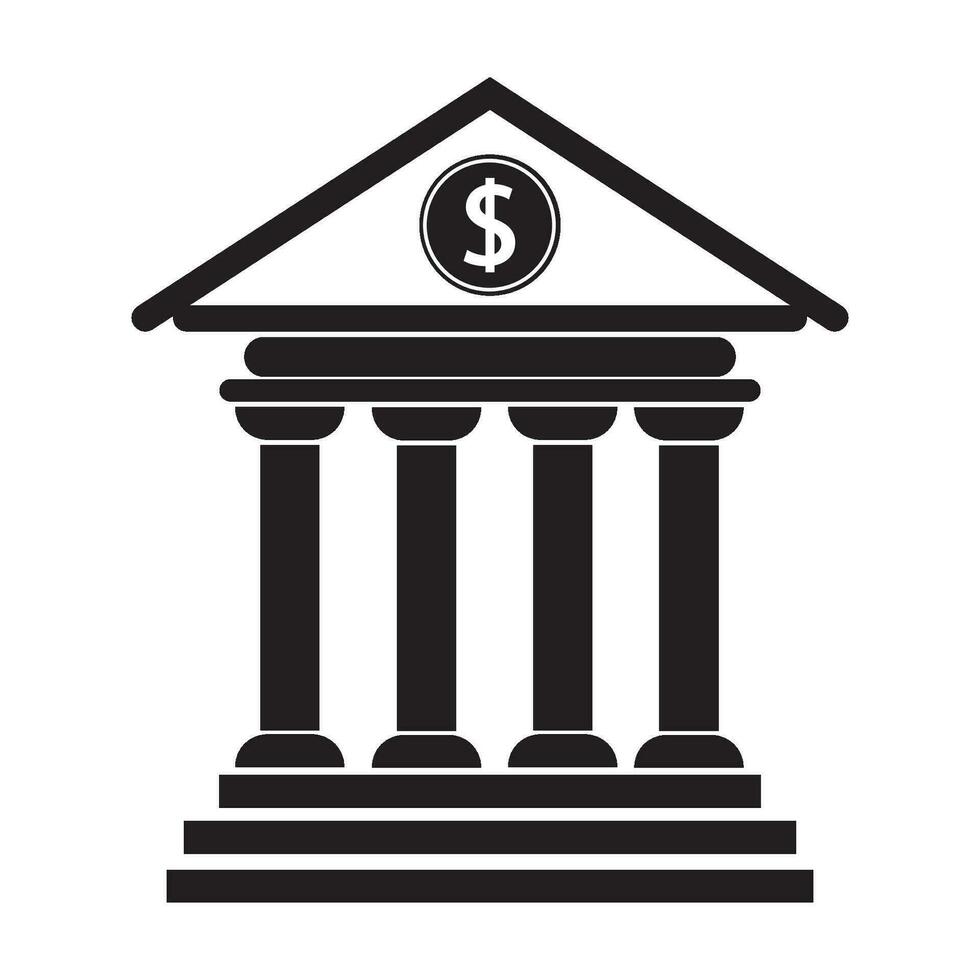 Bank Symbol Logo Vektor Design Vorlage